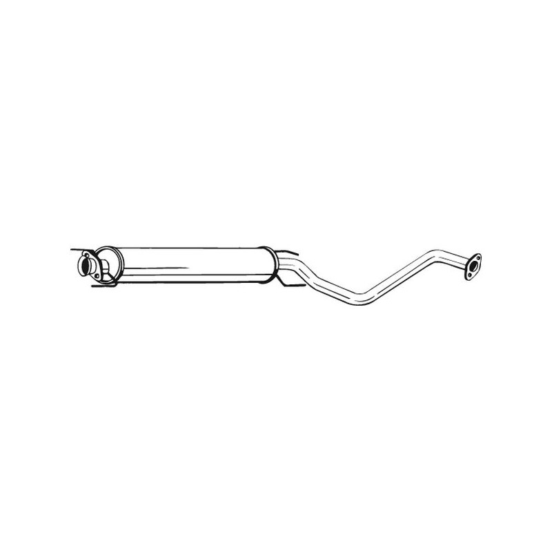Stredný tlmič výfuku BOSAL 285-409