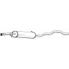Stredný tlmič výfuku BOSAL 285-515