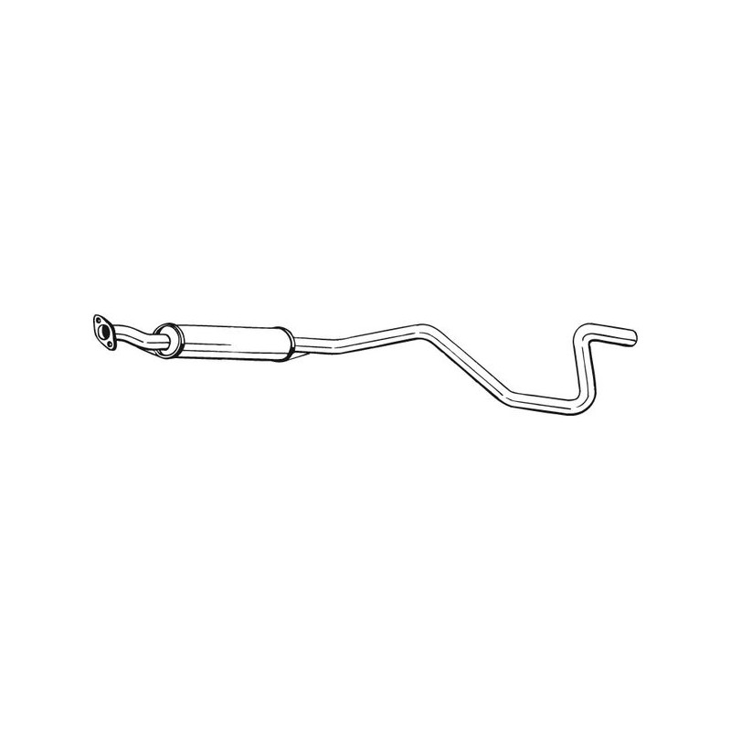 Stredný tlmič výfuku BOSAL 286-071