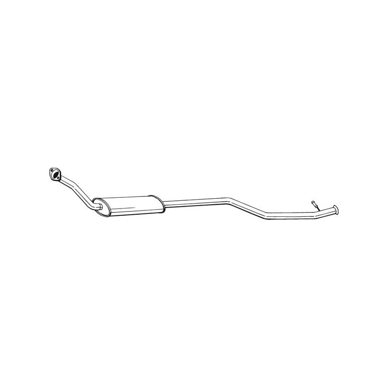 Stredný tlmič výfuku BOSAL 292-031