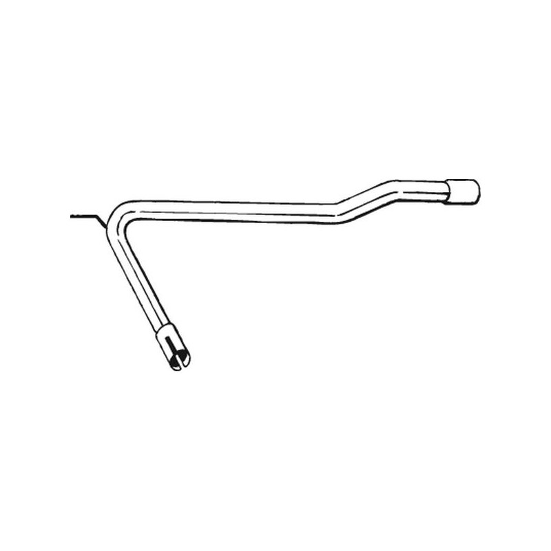 Výfukové potrubie BOSAL 843-737