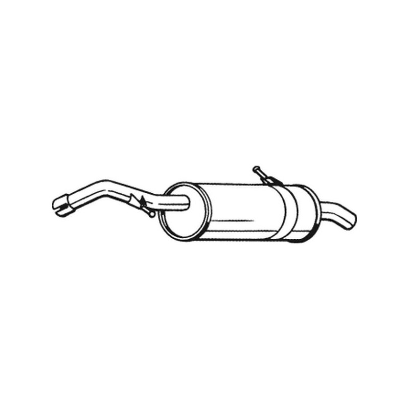 Koncový tlmič výfuku BOSAL 135-065