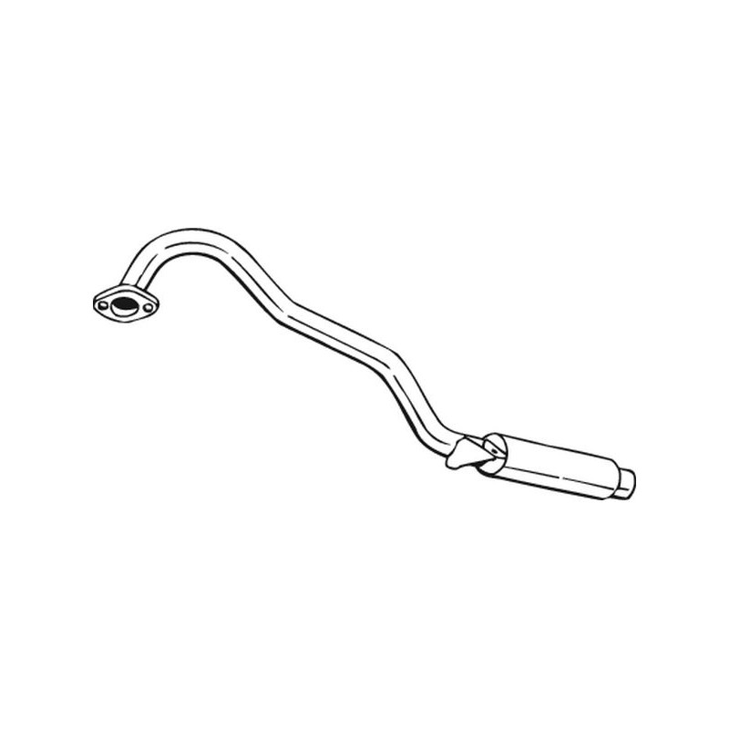 Koncový tlmič výfuku BOSAL 145-003