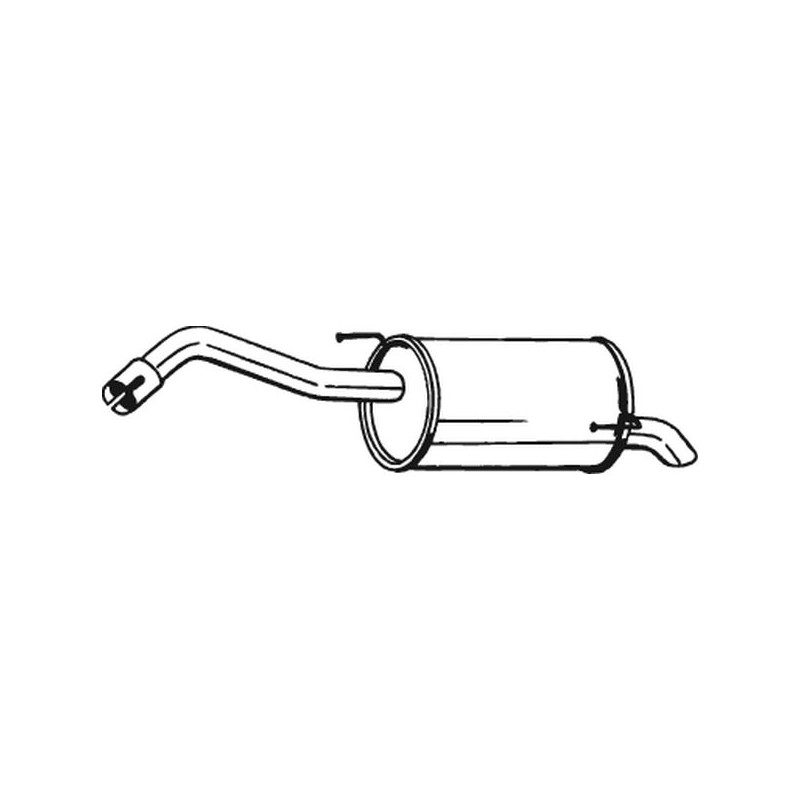 Koncový tlmič výfuku BOSAL 145-127