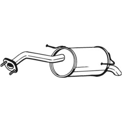 Koncový tlmič výfuku BOSAL 145-249