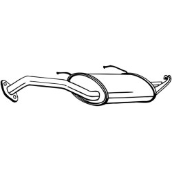 Koncový tlmič výfuku BOSAL 145-609