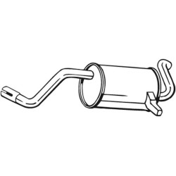 Koncový tlmič výfuku BOSAL 200-523