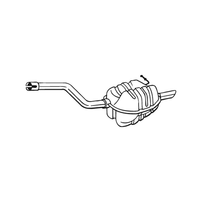 Koncový tlmič výfuku BOSAL 220-003