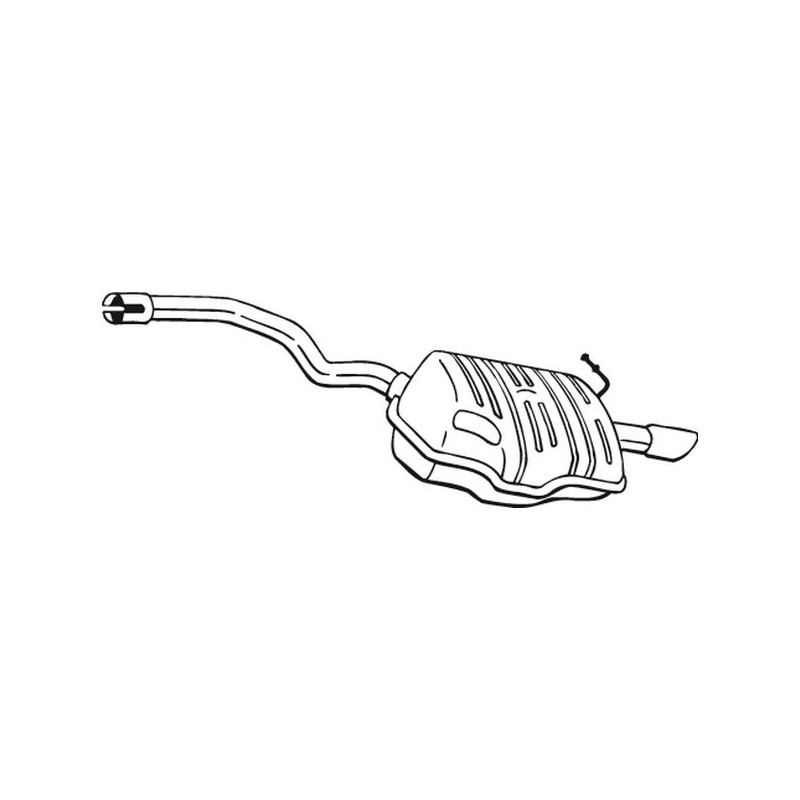 Koncový tlmič výfuku BOSAL 220-453