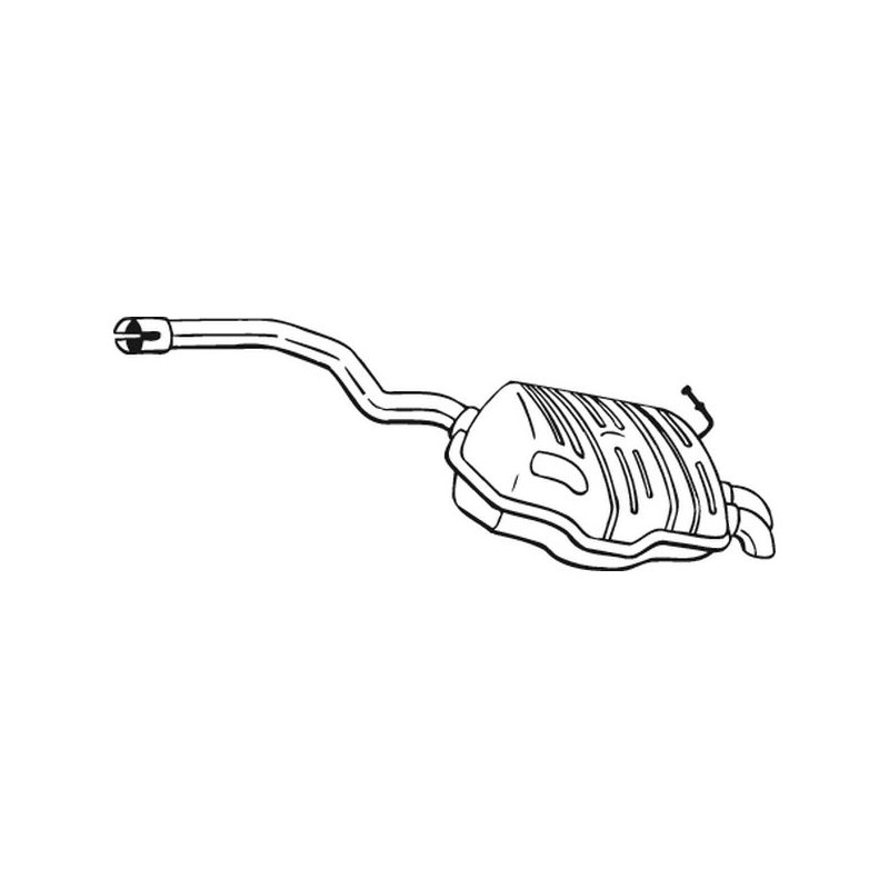 Koncový tlmič výfuku BOSAL 220-469