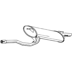 Koncový tlmič výfuku BOSAL 280-919