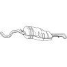 Koncový tlmič výfuku BOSAL 281-531