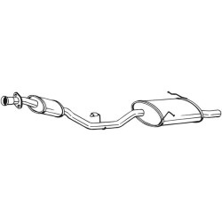 Koncový tlmič výfuku BOSAL 283-171