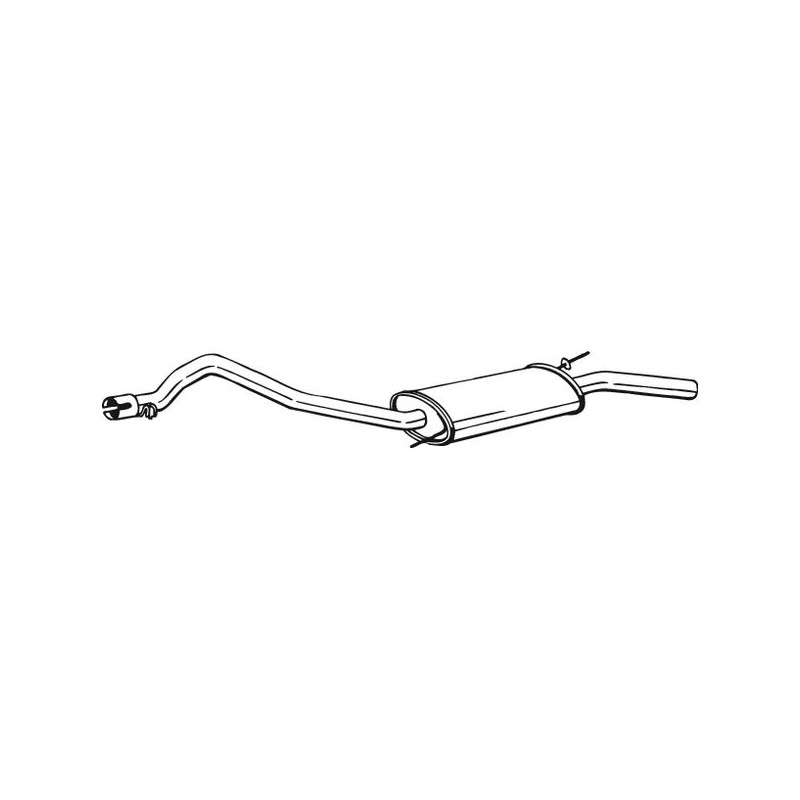 Koncový tlmič výfuku BOSAL 283-925
