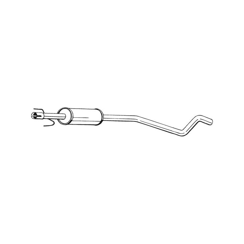 Koncový tlmič výfuku BOSAL 284-281