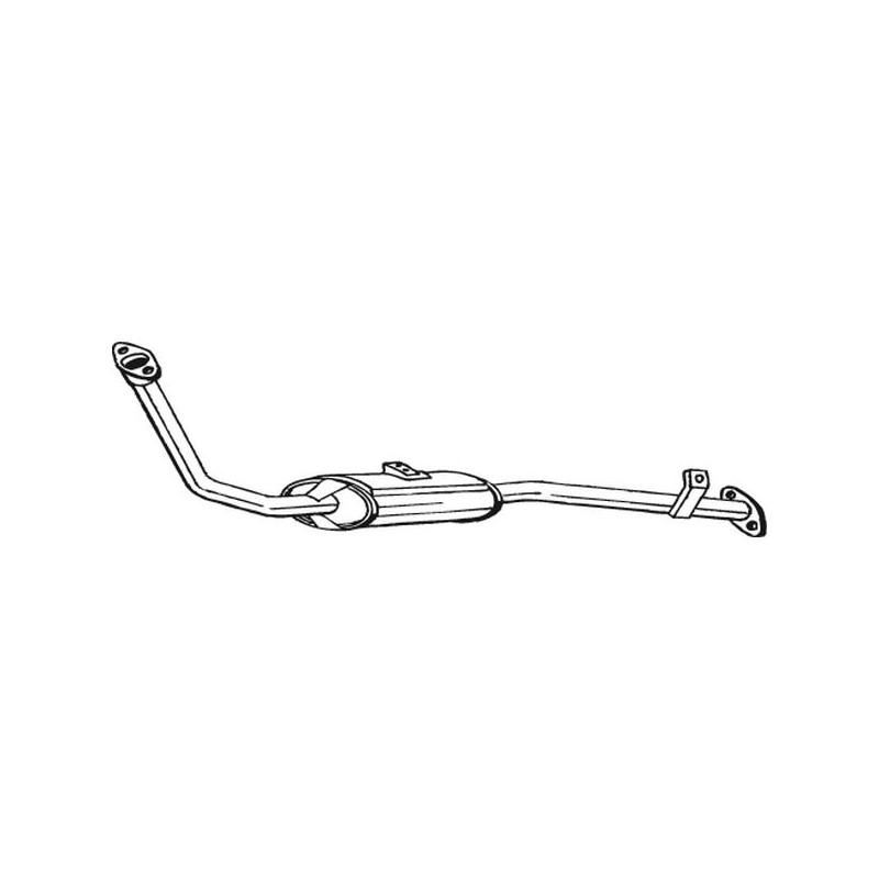 Predný tlmič výfuku BOSAL 278-041