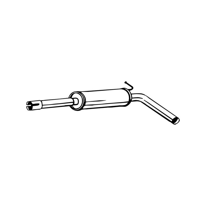 Stredný tlmič výfuku BOSAL 220-015
