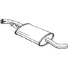 Stredný tlmič výfuku BOSAL 233-743