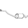 Stredný tlmič výfuku BOSAL 279-457