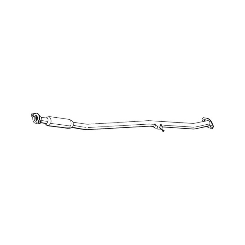 Stredný tlmič výfuku BOSAL 279-473