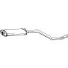 Stredný tlmič výfuku BOSAL 281-665