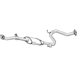 Stredný tlmič výfuku BOSAL 283-777