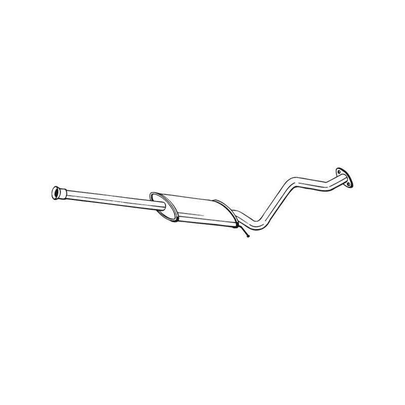 Stredný tlmič výfuku BOSAL 284-307