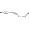 Stredný tlmič výfuku BOSAL 284-393