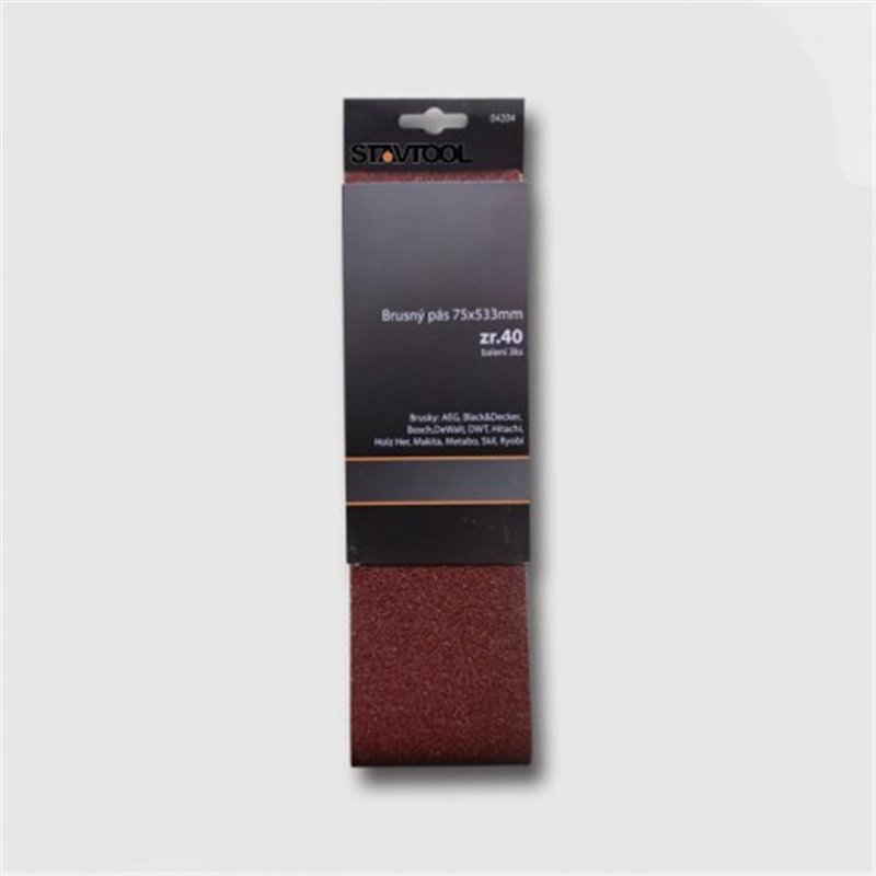 KLINGSPOR Brúsny pás 75x533mm 3ks zr.40 KL04204