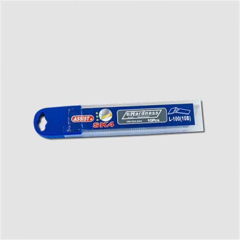 ASSIST Čepele náhradné 18mm/10ks SK4 ASSIST bi-hardness P19146