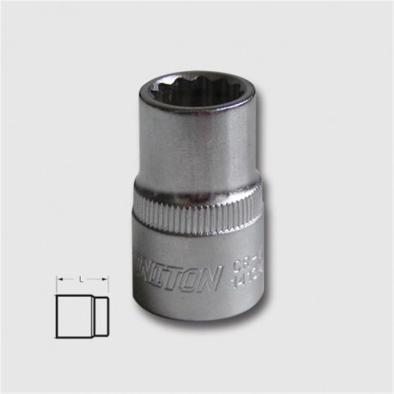 HONITON Hlavica 1/2&quot 18mm 12hranná nástrčná H1718