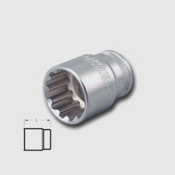 Trebor Hlavica 1/4&quot 12mm 12hranná H2212