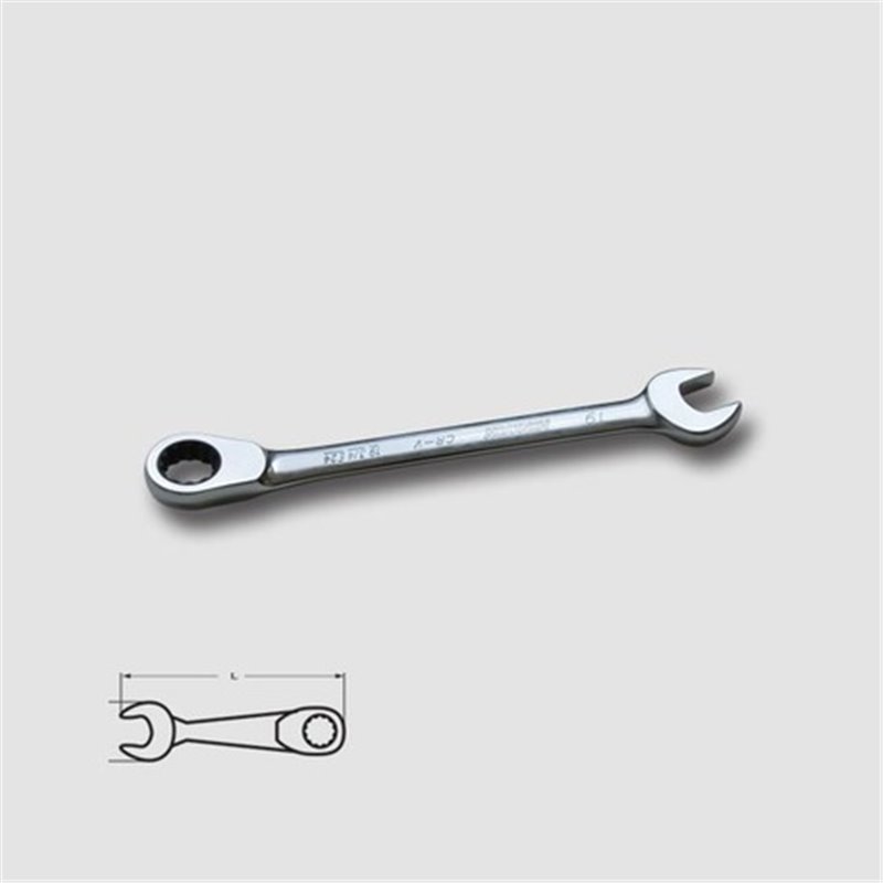 Trebor Kľúč 5/8&quot 16mm račňový E20 HONIDRIVER H3116