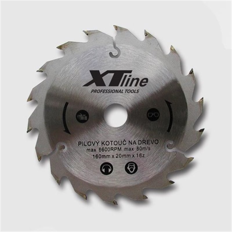 Trebor Kotúč pílový s SK plátmi na drevo 140x20mm/24 zubov TCT14024