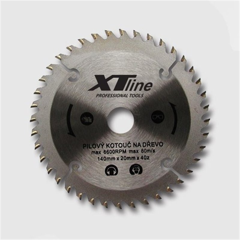 Trebor Kotúč pílový s SK plátmi trapézový na drevo 400x30mm/100 zubov TCT40100