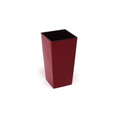 Trebor Kvetináč URBI square bordó 32,5x32,5x61cm 60DURS325/R681