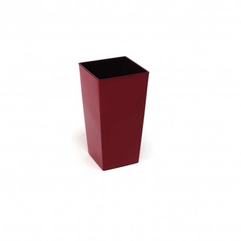 Trebor Kvetináč URBI square bordó 32,5x32,5x61cm 60DURS325/R681